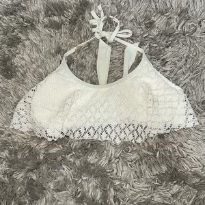 Cute off-white Swimsuit Top